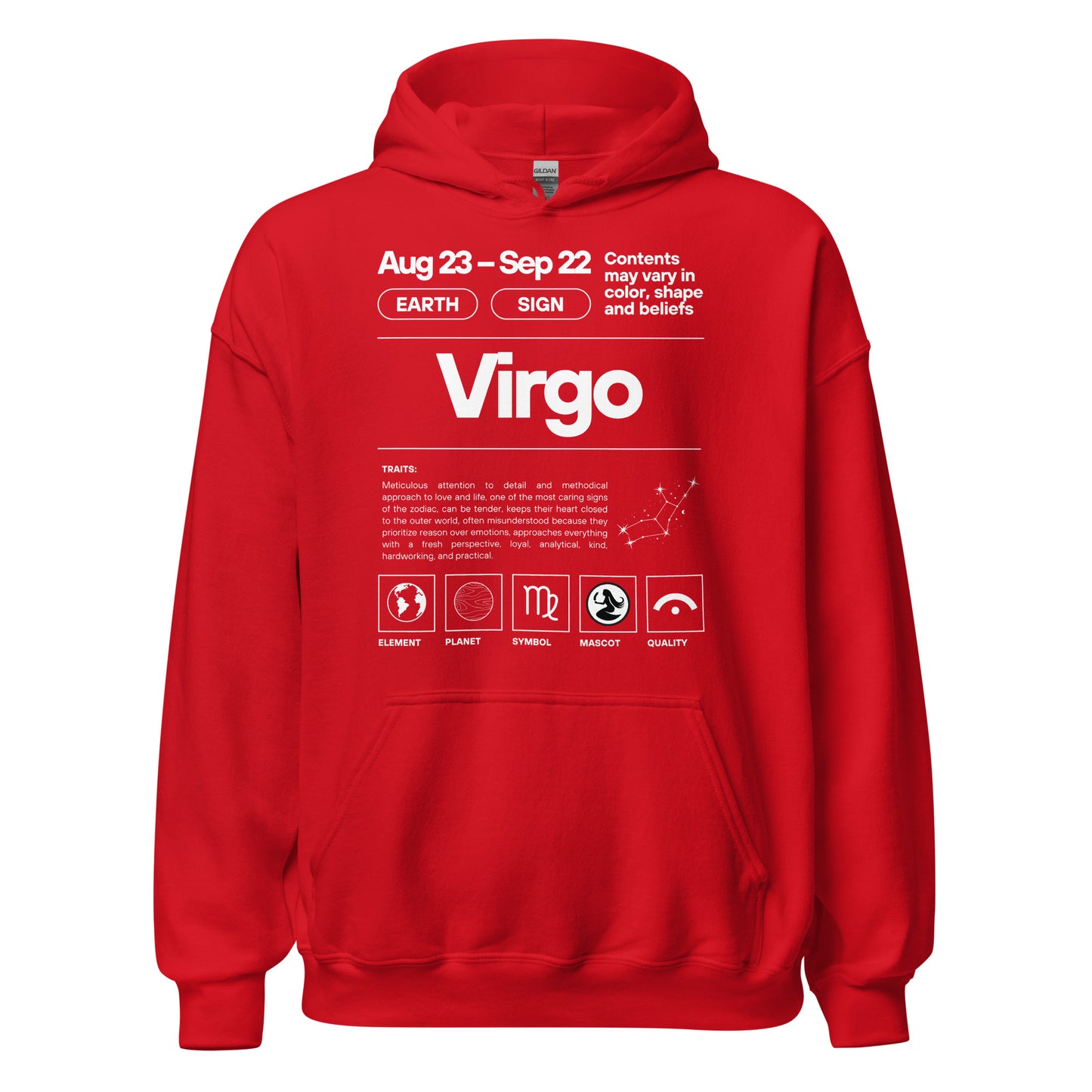 101 Virgo Hoodie