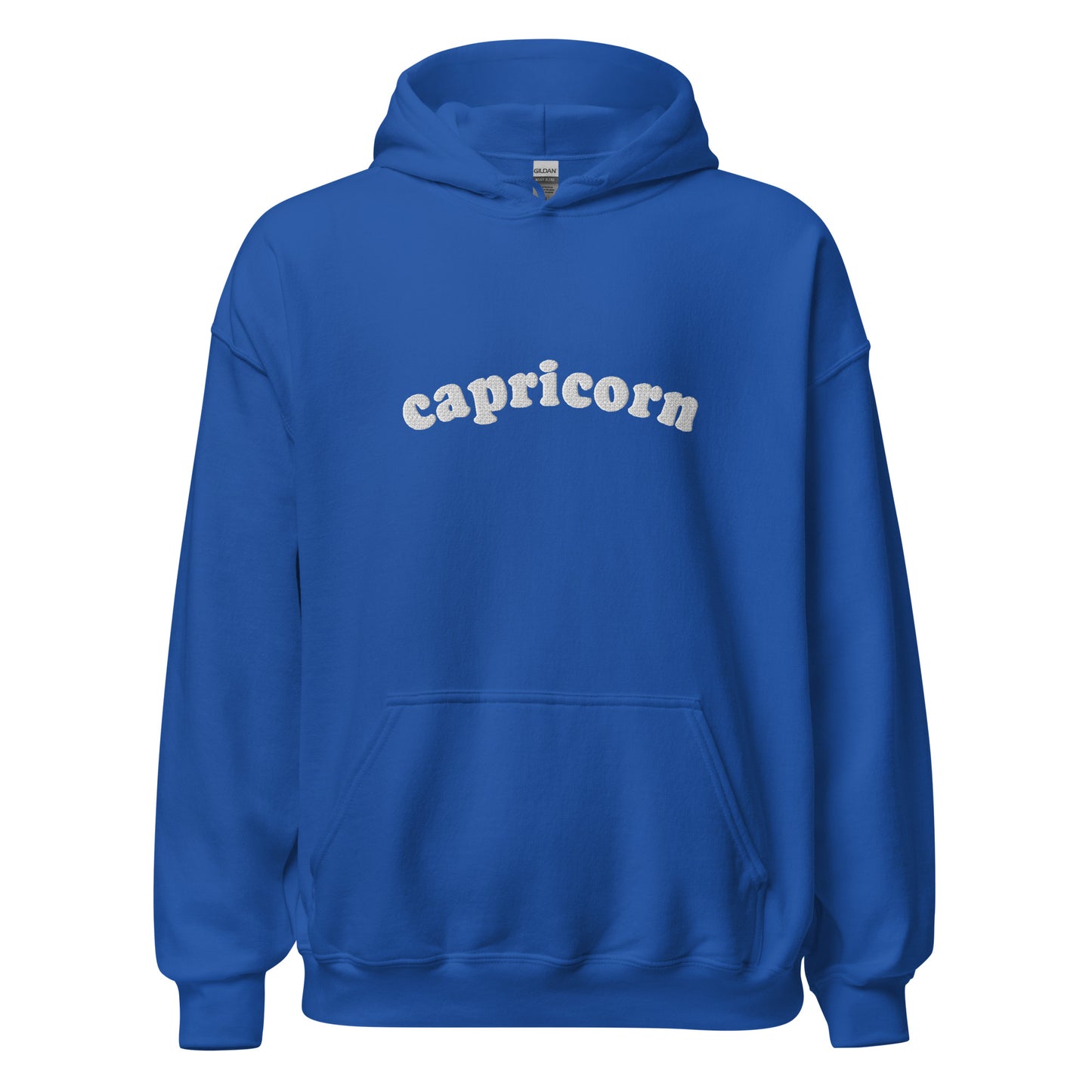 Capricorn Embroidered Hoodie