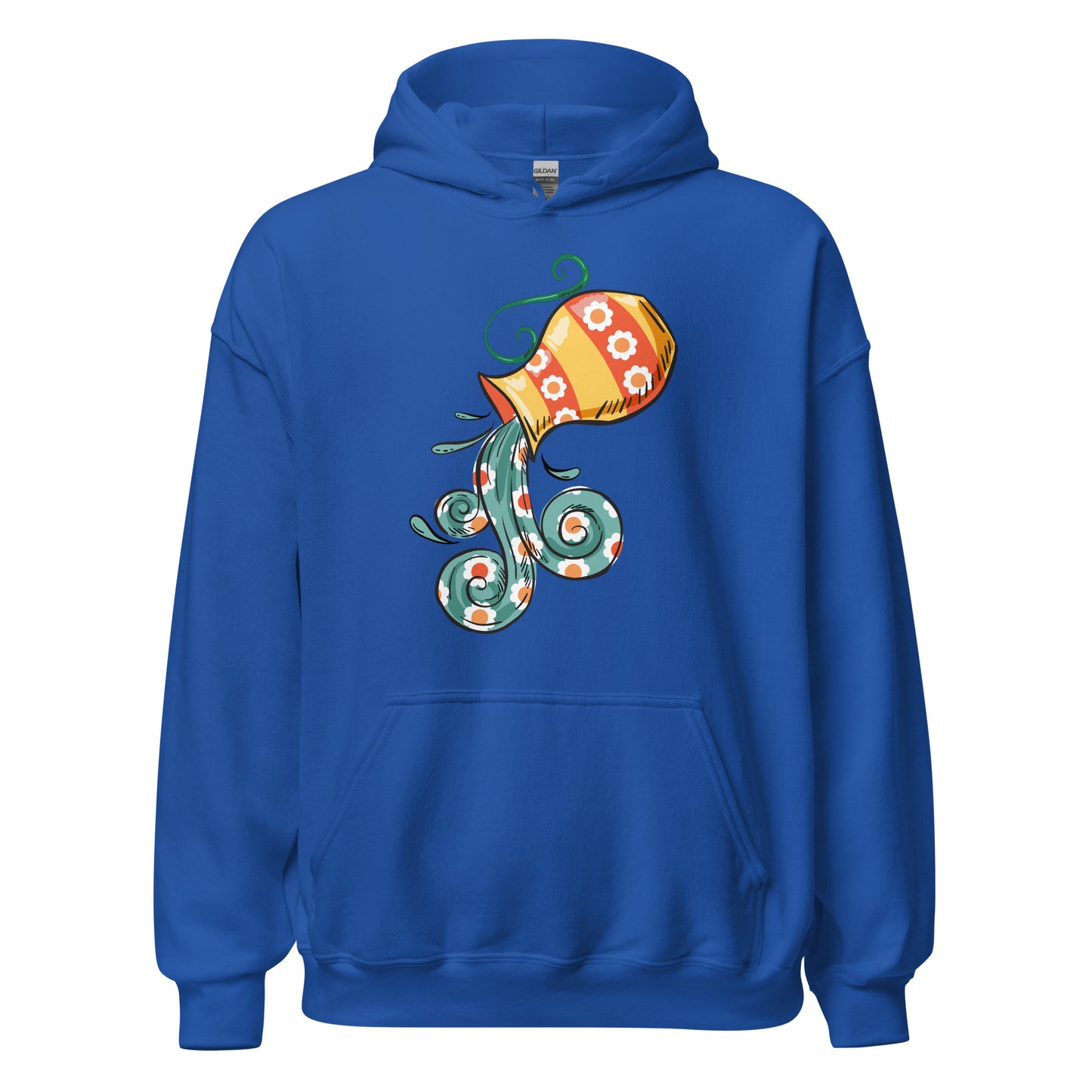 Water-Bearer Aquarius Hoodie