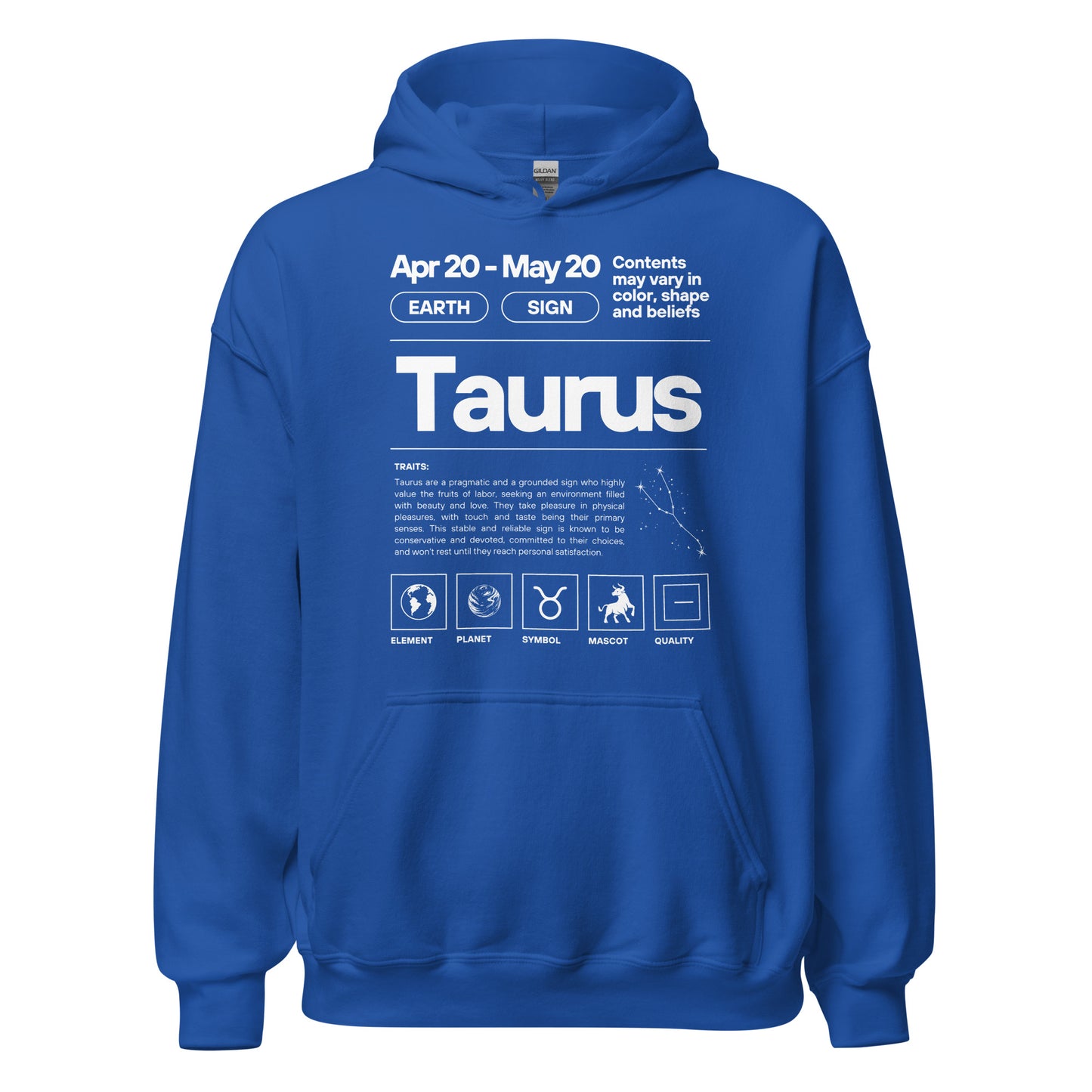 101 Taurus Hoodie