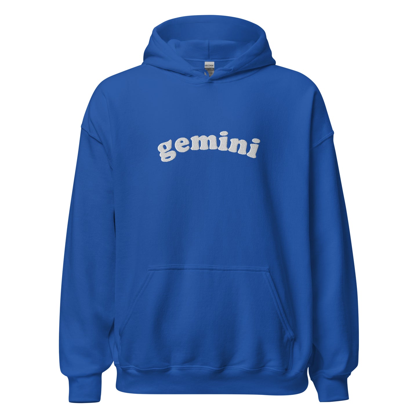 Embroidered Gemini Hoodie