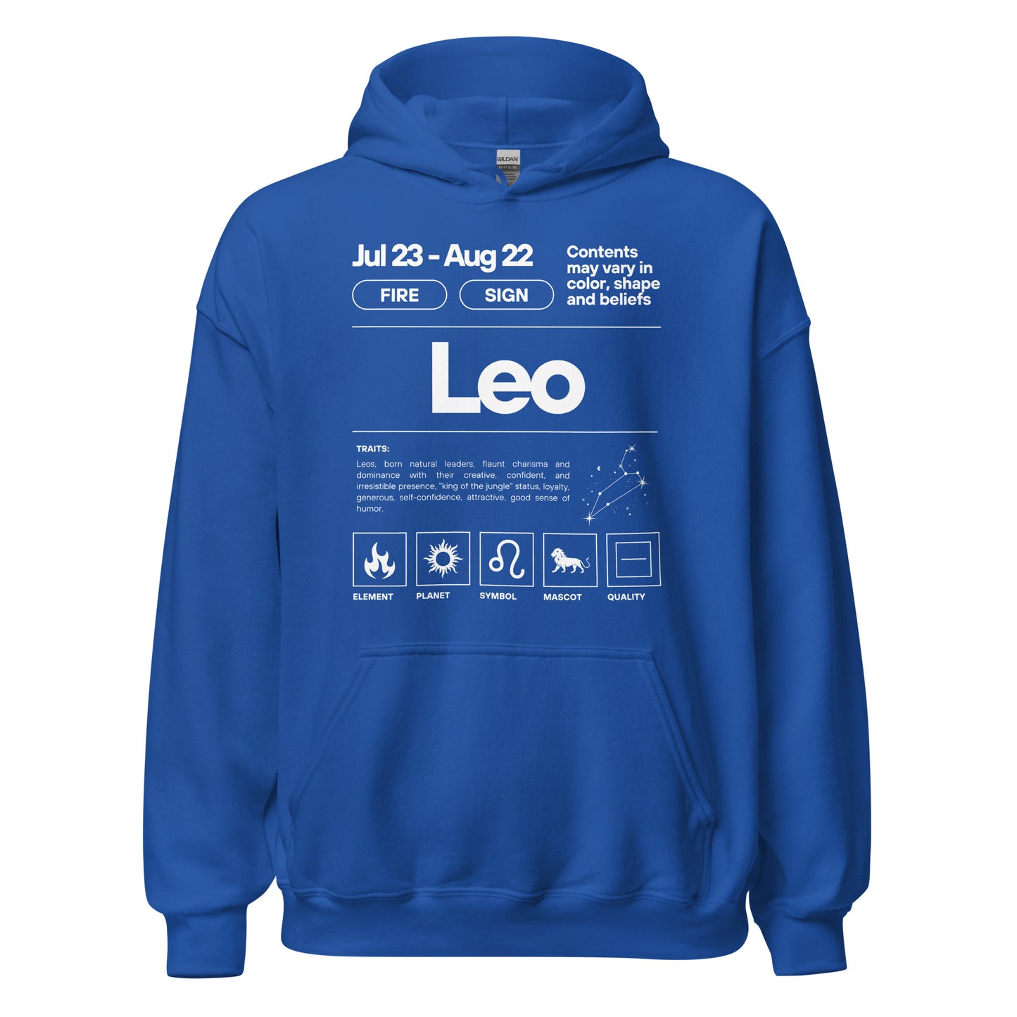 101 Leo Hoodie
