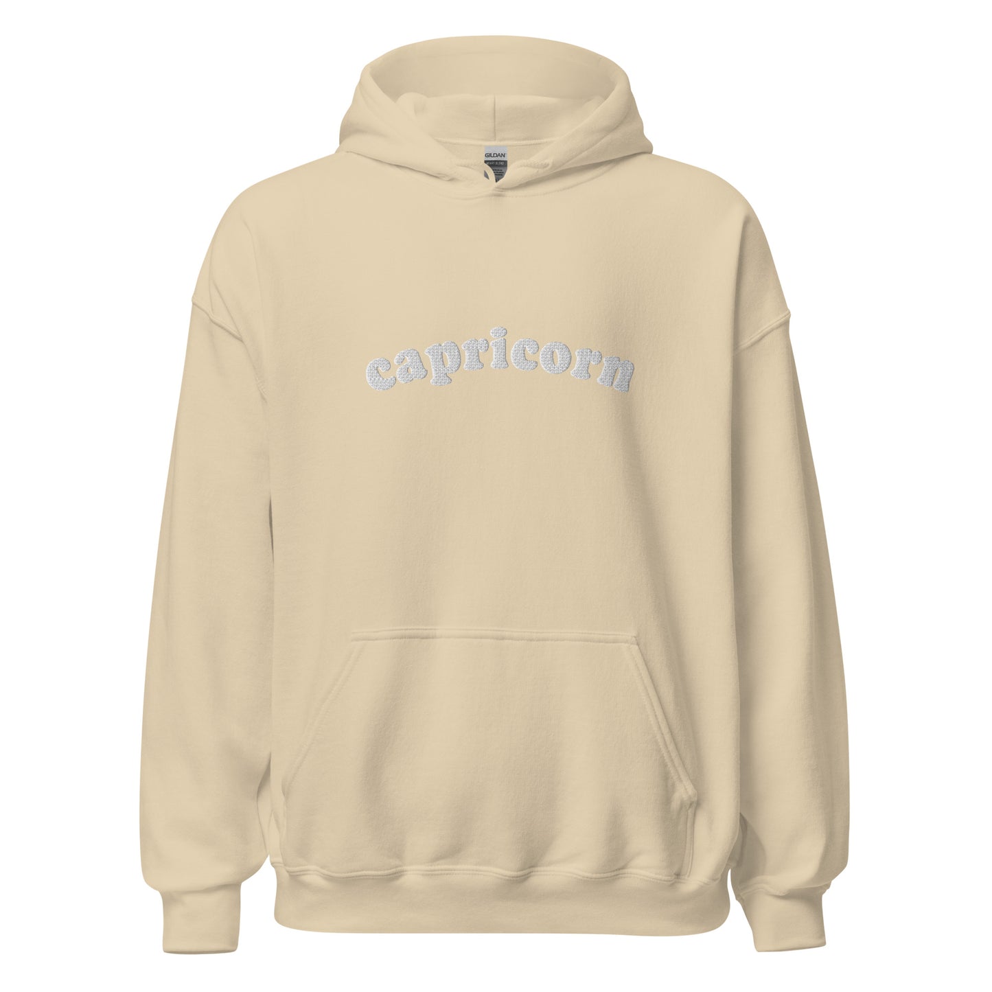 Capricorn Embroidered Hoodie