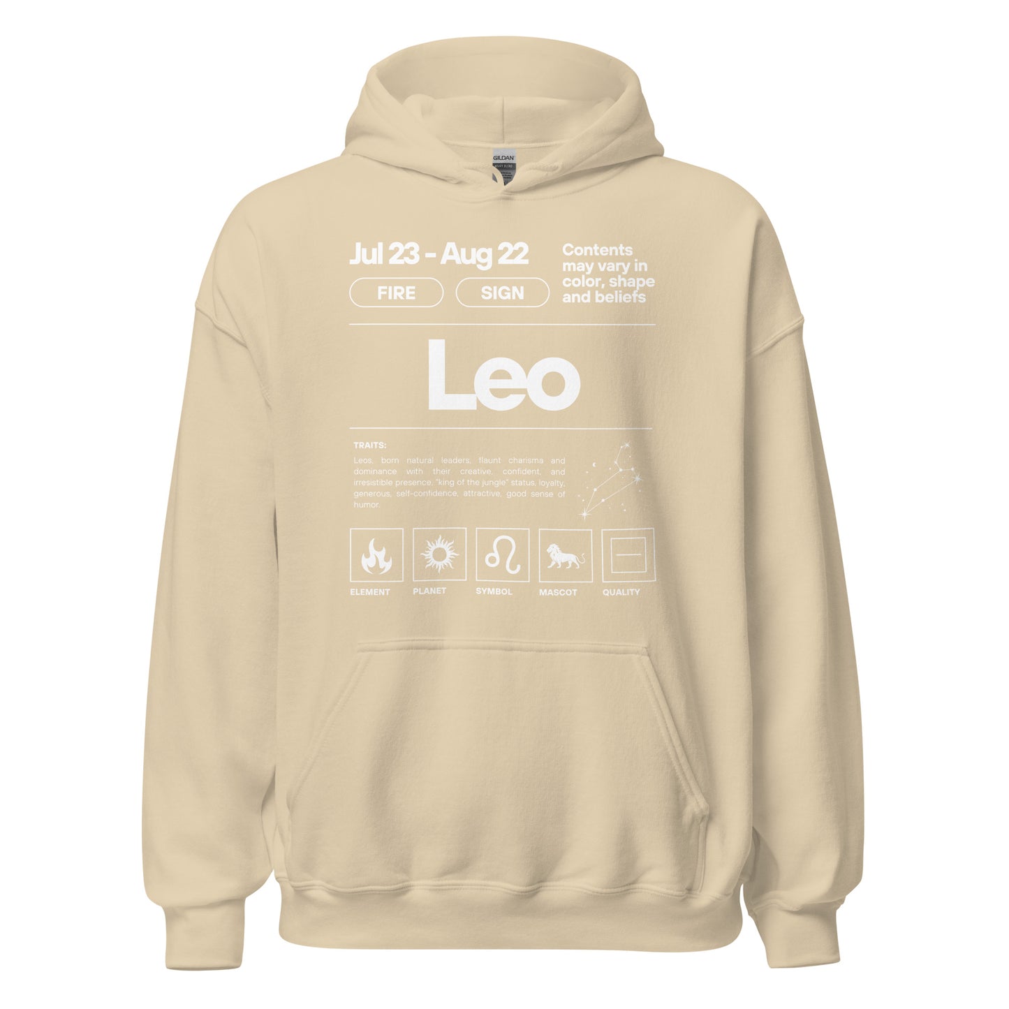 101 Leo Hoodie