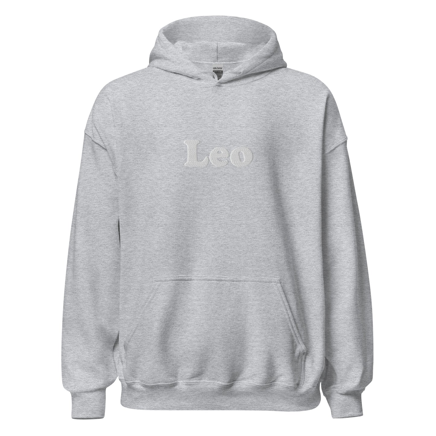 Embroidered Leo Hoodie