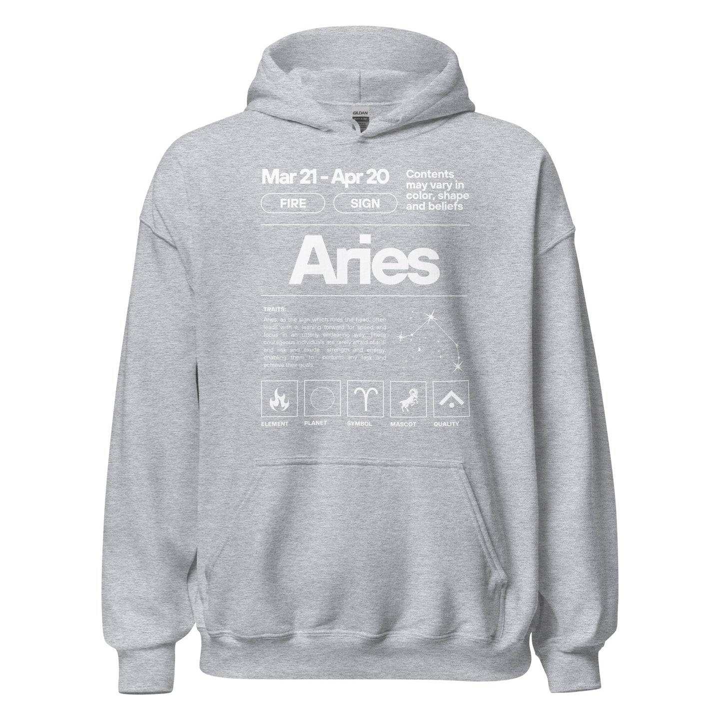 101 Aries Hoodie