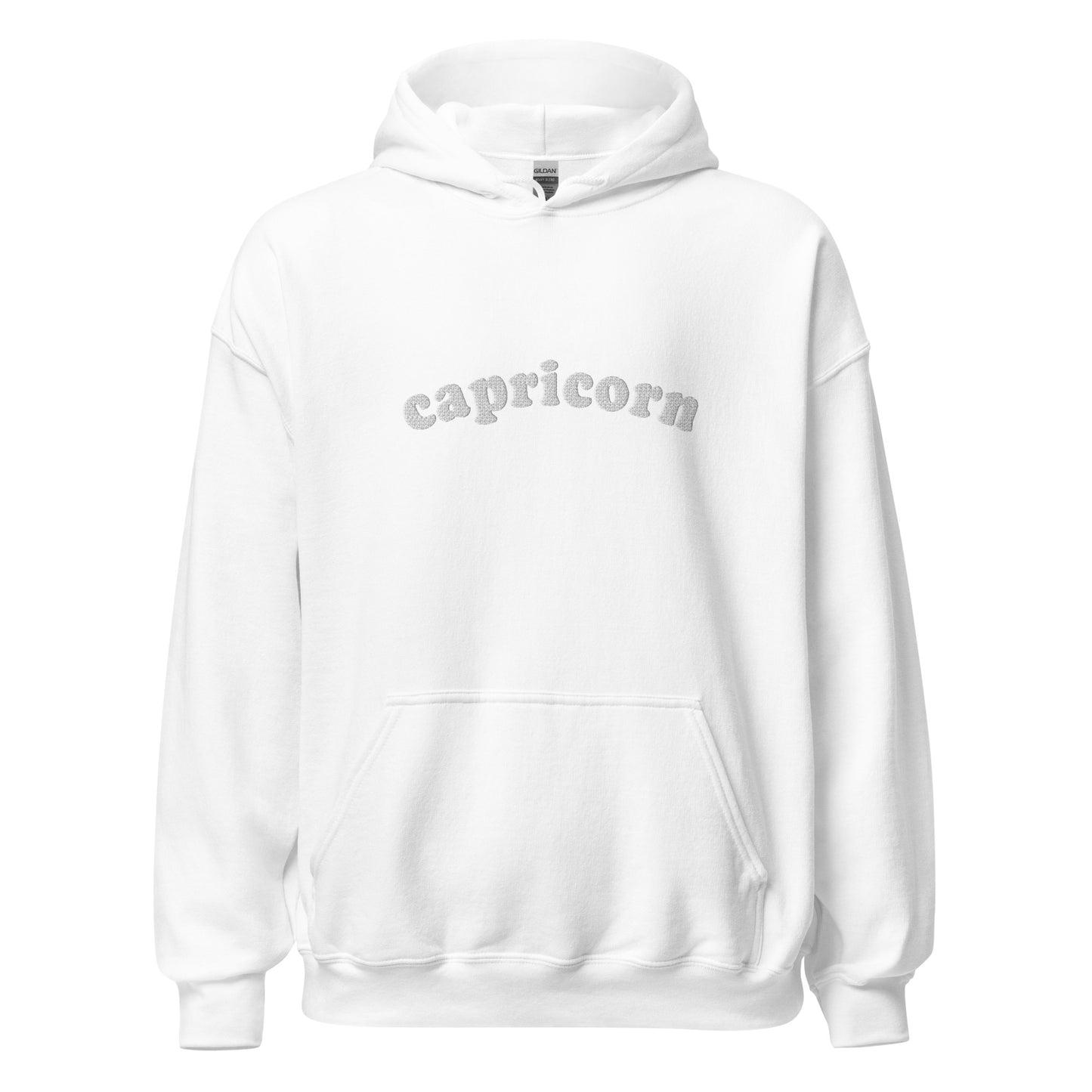 Capricorn Embroidered Hoodie