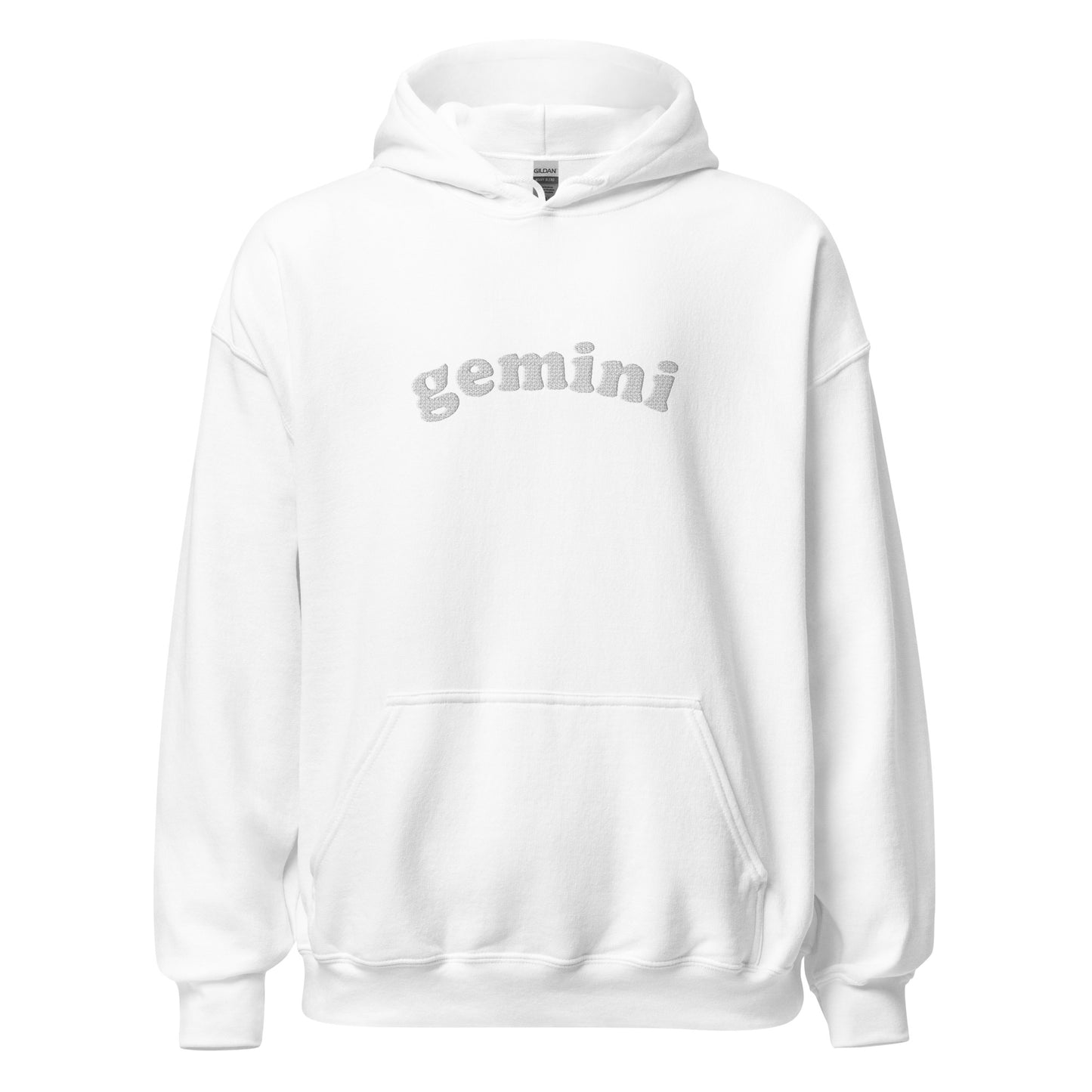 Embroidered Gemini Hoodie