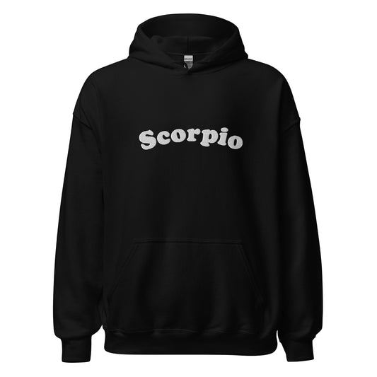 Embroidered Scorpio Hoodie