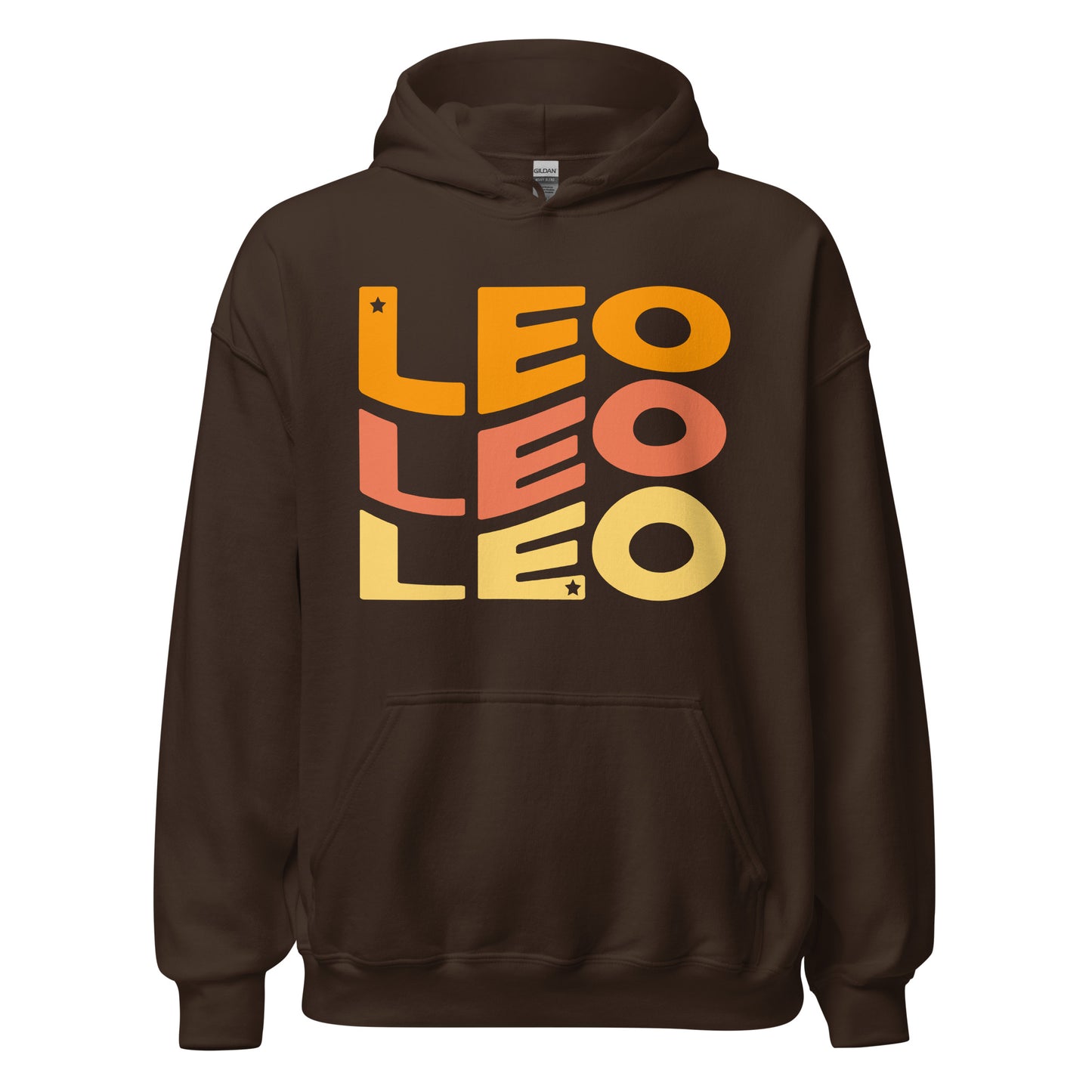 Fire Vibes Leo Hoodie