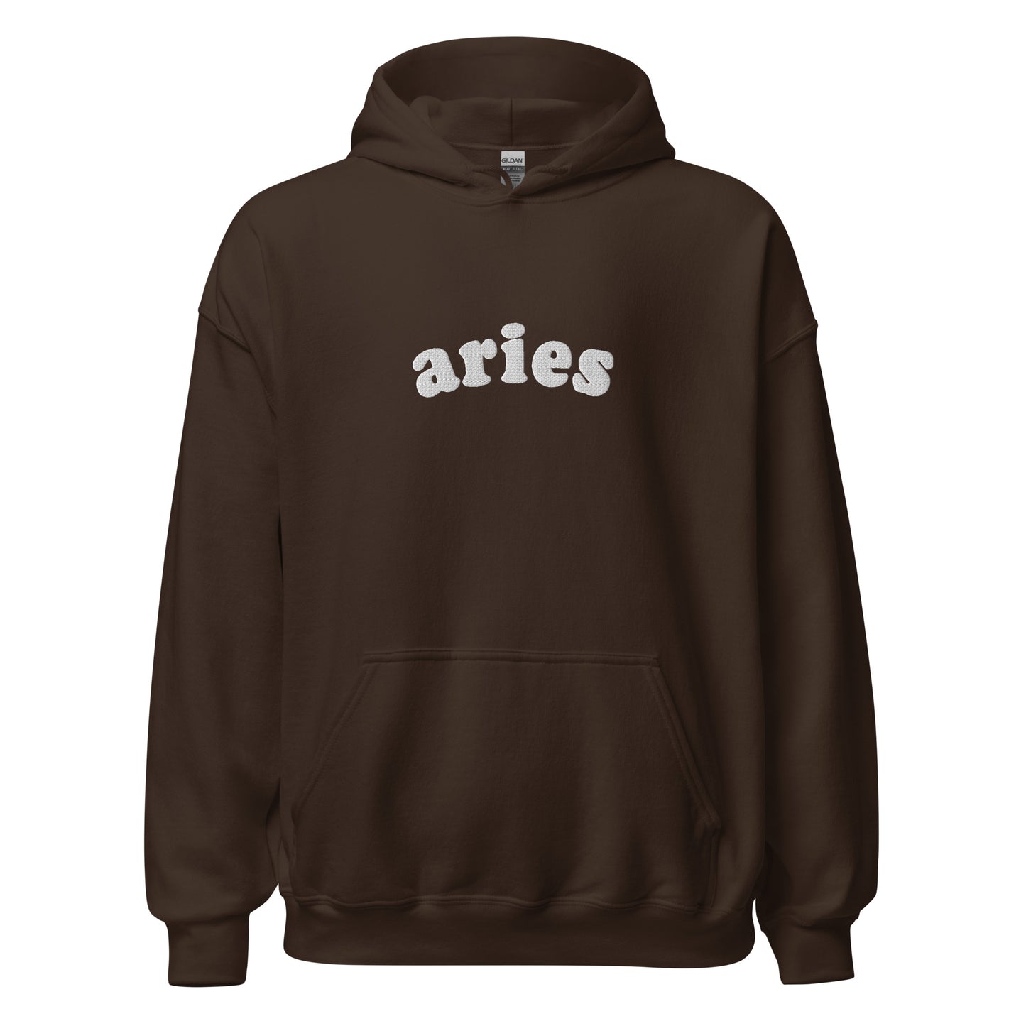 Embroidered Aries Hoodie