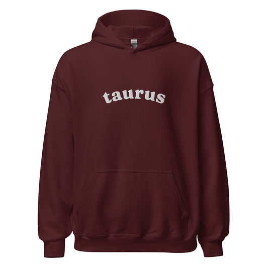 Embroidered Taurus Hoodie