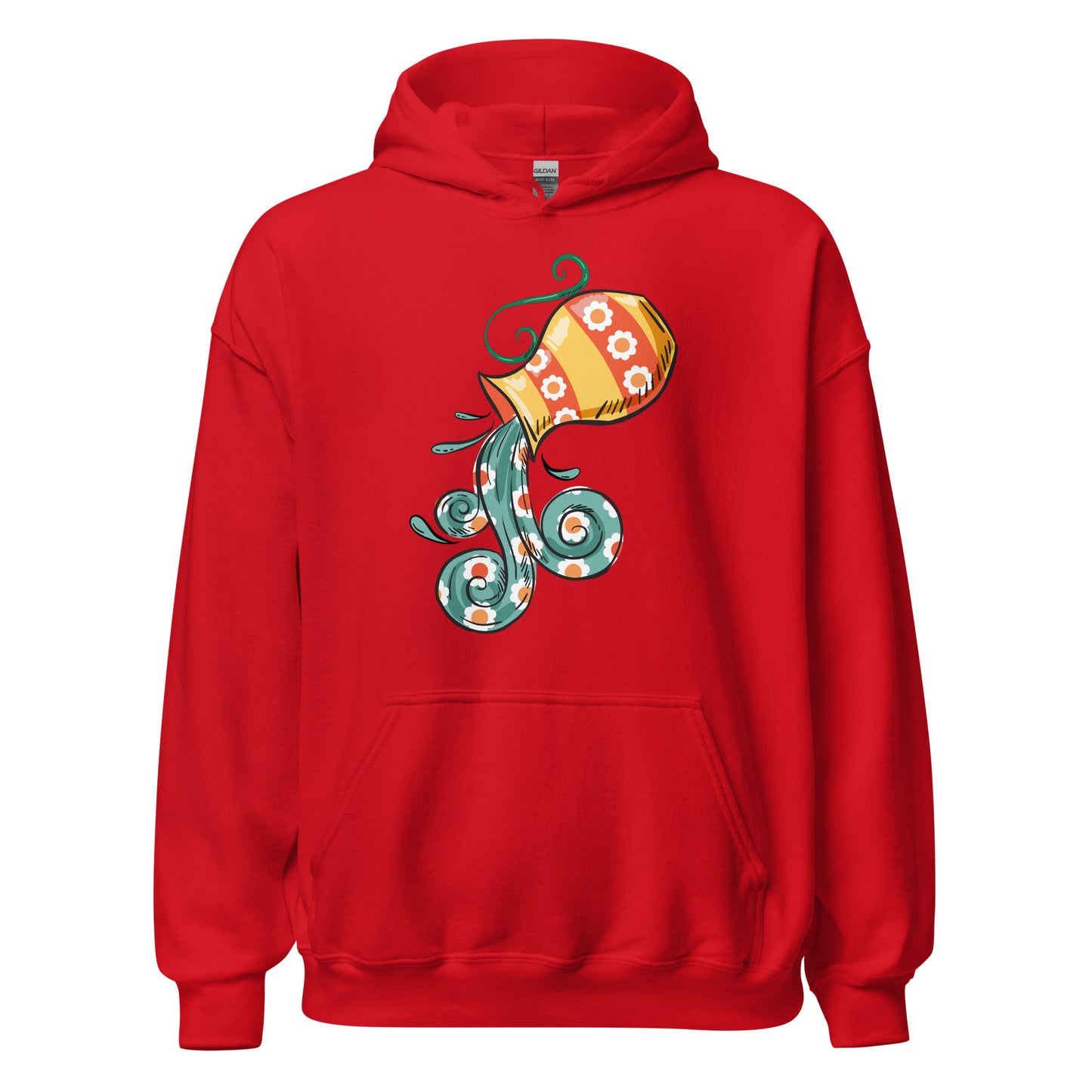 Water-Bearer Aquarius Hoodie