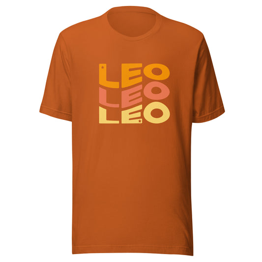 Fire Vibes Leo Shirt